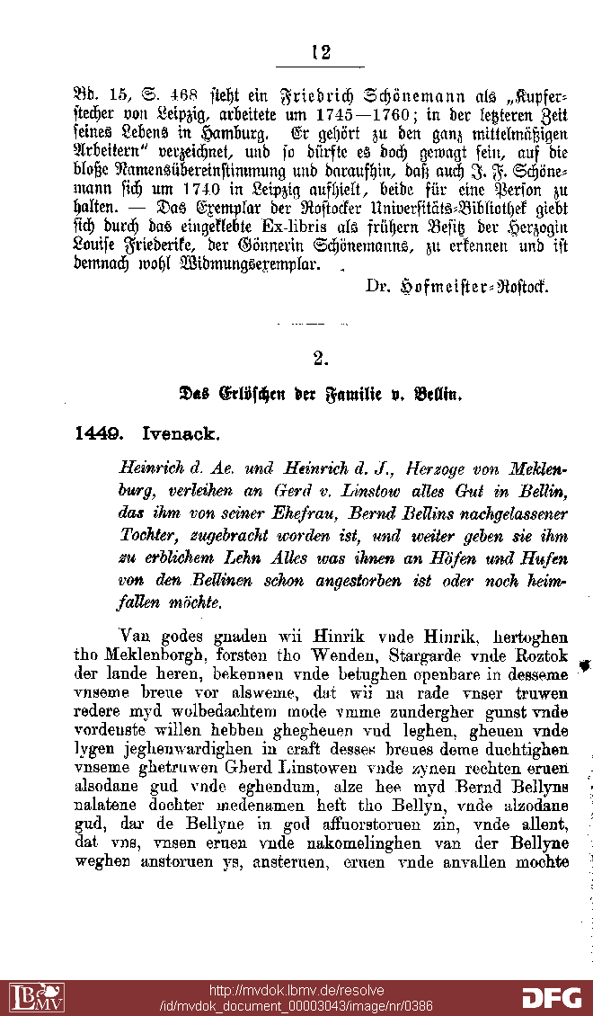 Lade Bild... Sollte hier kein Bild erscheinen, wenden Sie sich bitte an: lb@lbmv.de