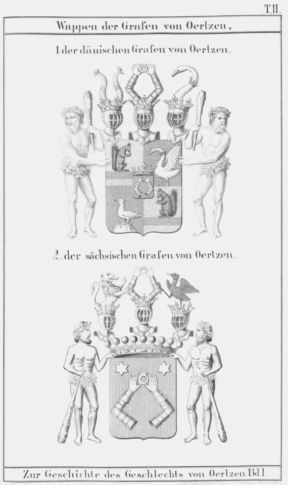 Wappen der Grafen von Oertzen
