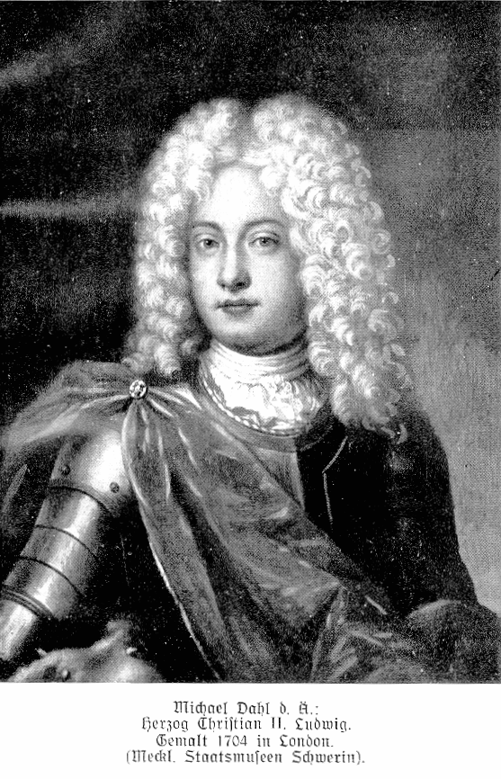 Michael Dahl d. Ä.: Herzog Christian II. Ludwig.