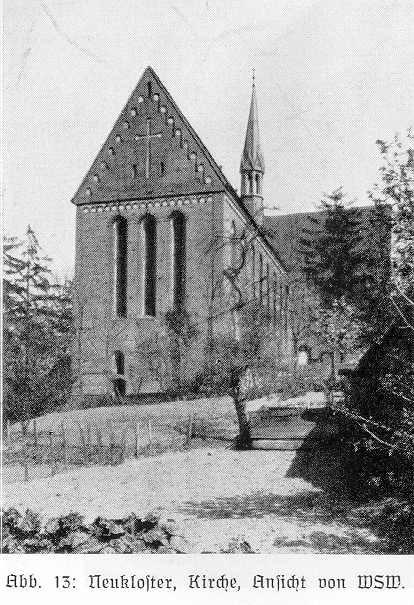 Abb. 13: Neukloster, Kirche, Ansicht von WSW.