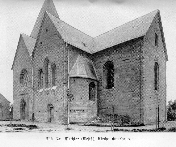 Abb. 30: Methler (Westf.), Kirche, Querhaus.