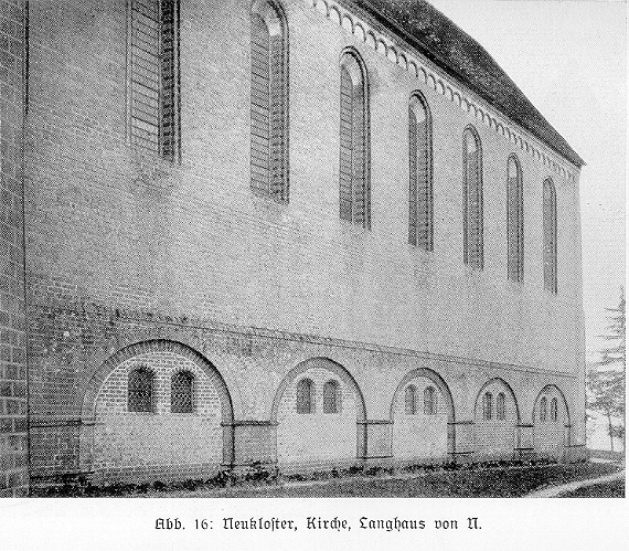 Abb. 16: Neukloster, Kirche, Langhaus von N.