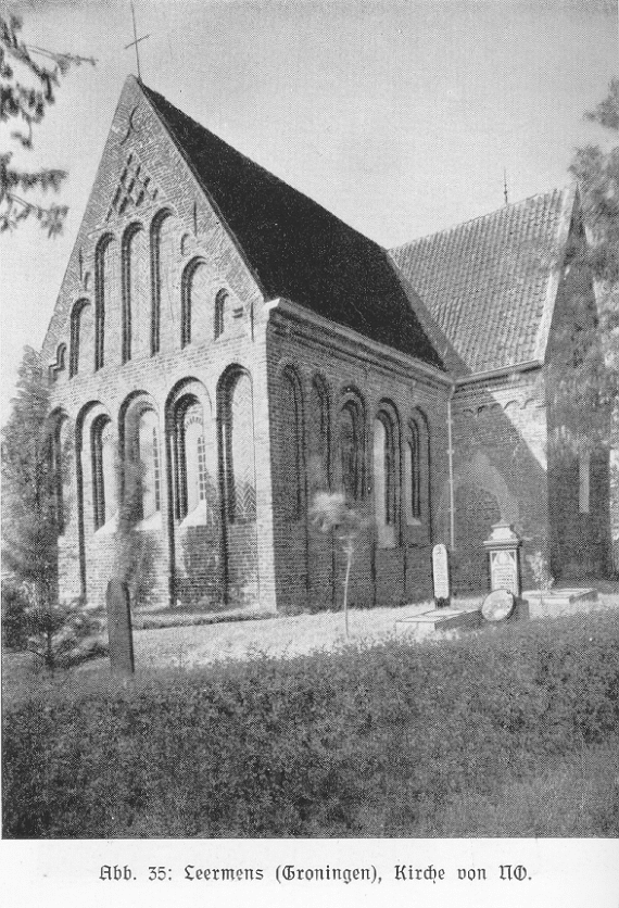 Abb. 35: Leermens (Groningen), Kirche von NO.