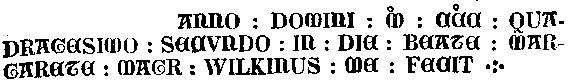 Inschrift
