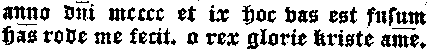 Inschrift