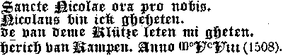 Umschrift