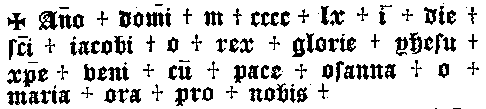 Inschrift