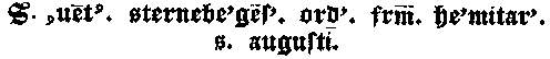 Umschrift