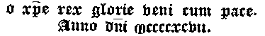 Inschrift