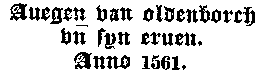 Inschrift