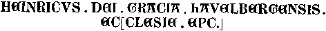 Umschrift