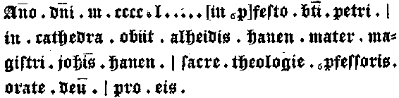 Umschrift