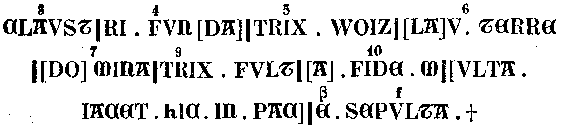 Umschrift