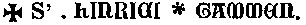 Umschrift