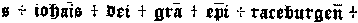 Umschrift