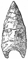 Pfeilspitze aus Feuerstein