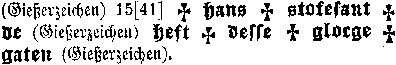 Inschrift