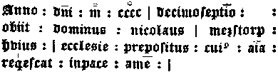 Umschrift