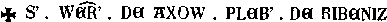 Umschrift