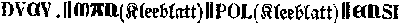 Schrift.