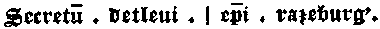 Umschrift
