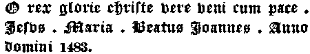 Inschrift