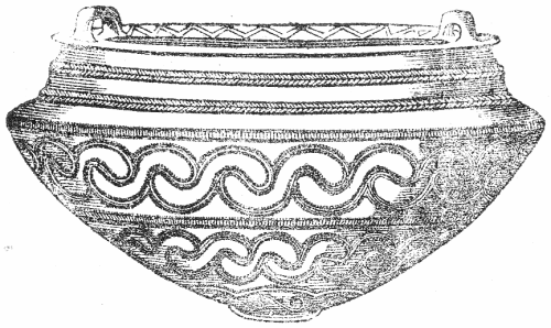 Bronzene Hängeurne von Düssin