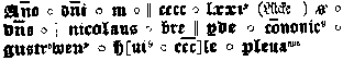 Umschrift