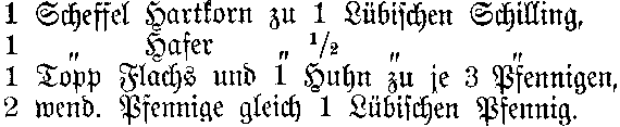Abschätzung der Hufen