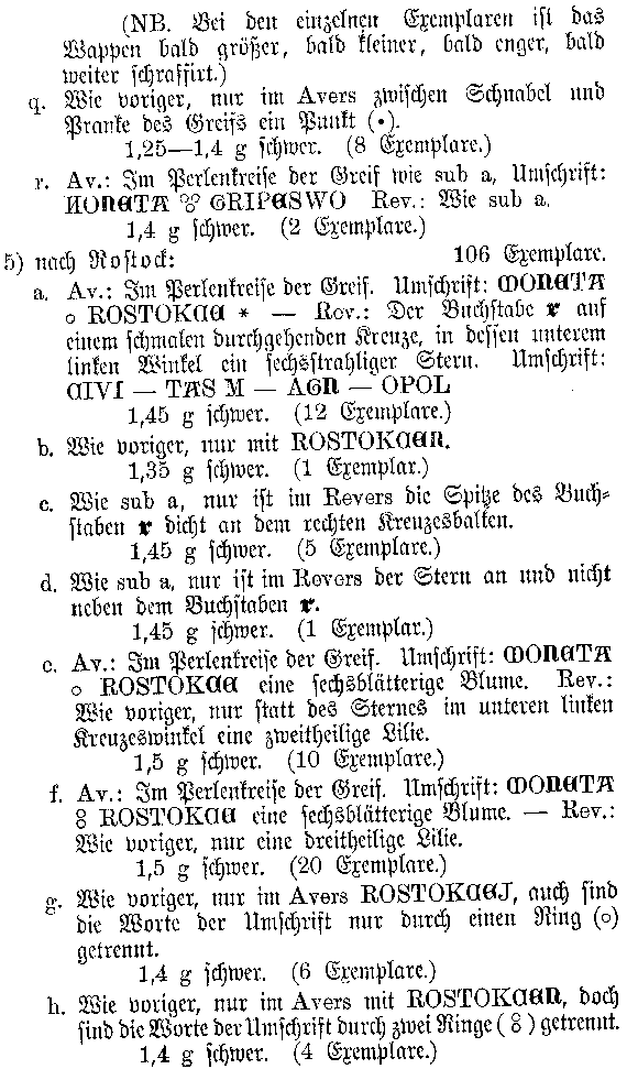 Münzfund zu Gr.-Lantow