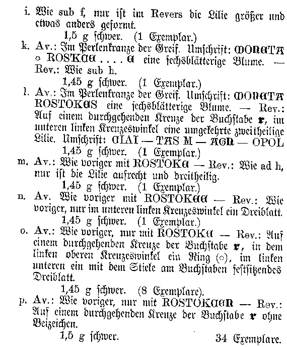 Münzfund zu Gr.-Lantow