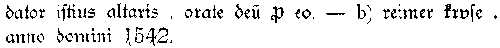 Inschrift