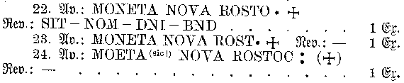 22. - 24.: Av. - Rev.