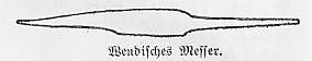 Wendisches Messer.