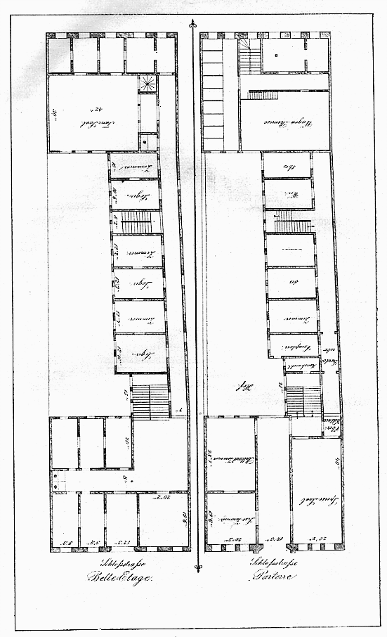 Hotel du Nord - Grundrisse