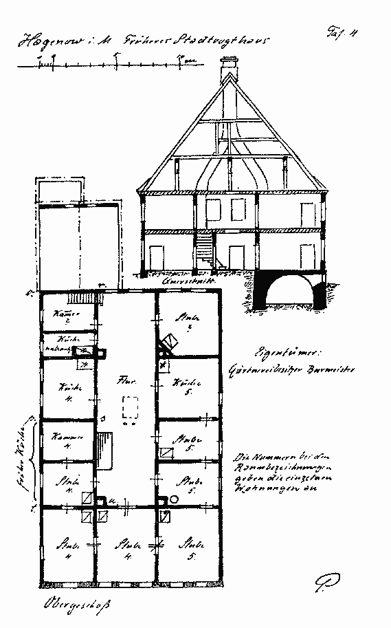 Bild: Hagenow i. M. Früheres Stadtvogthaus
